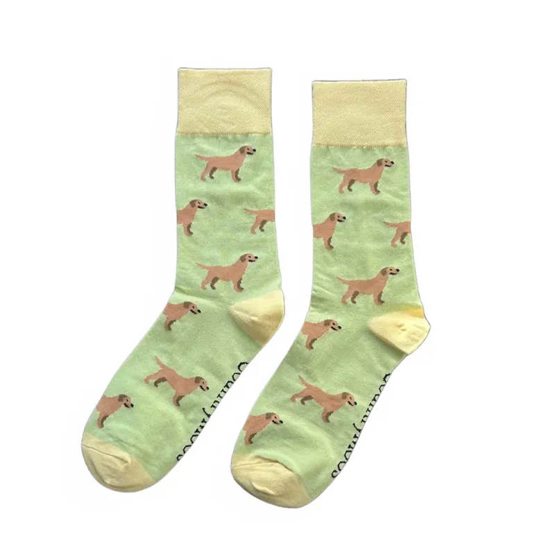 Country Moos Red Labrador Crew Socks  UK3.5 - 6