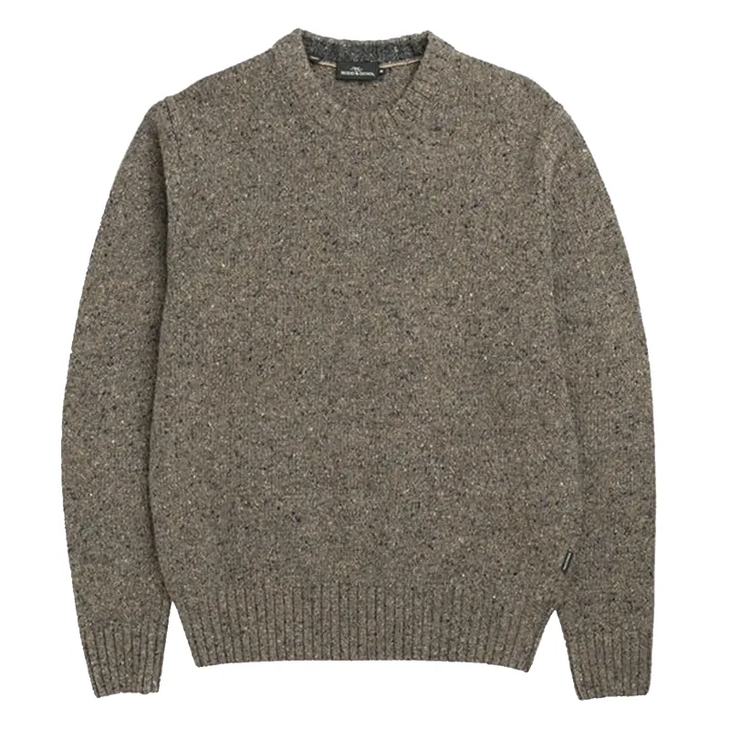 Rodd and Gunn Cox Road Knit Jumper Gravel