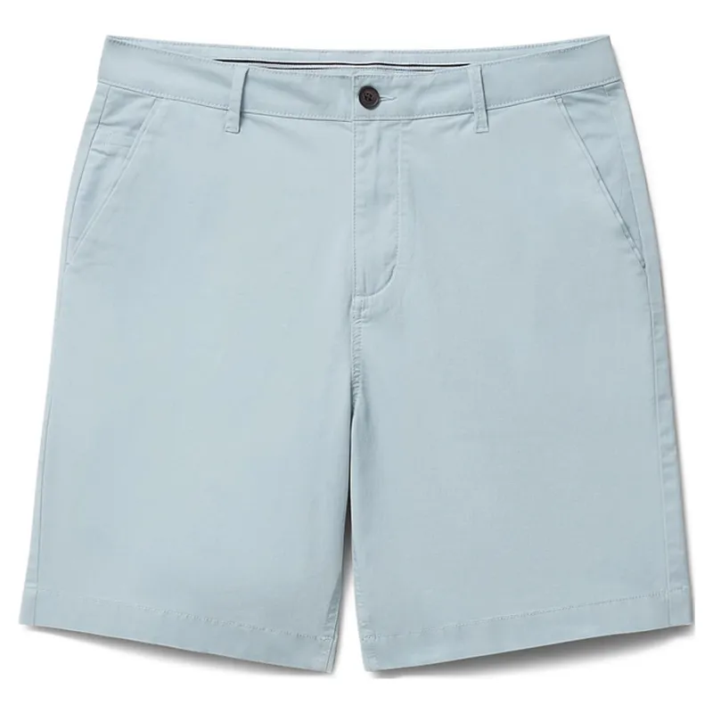 Crew Clothing Bermuda Chino Stretch Shorts in Blue Haze
