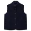 Crew Clothing Borg Gilet in Navy