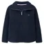 Crew Clothing Borg Ribbed Mix Fleece in Navy