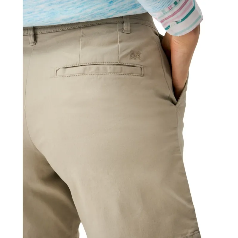 Crew Clothing Chino Shorts in Stone-4