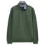 Crew Clothing Classic Half Zip Sweat in Dark Green Marl