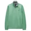 Crew Clothing Classic Half Zip Sweatshirt in Creme de Menthe Marl