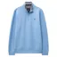 Crew Clothing Classic Half Zip Sweatshirt in Little Boy Blue Marl