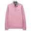 Crew Clothing Classic Half Zip Sweatshirt in Pink Nectar Marl
