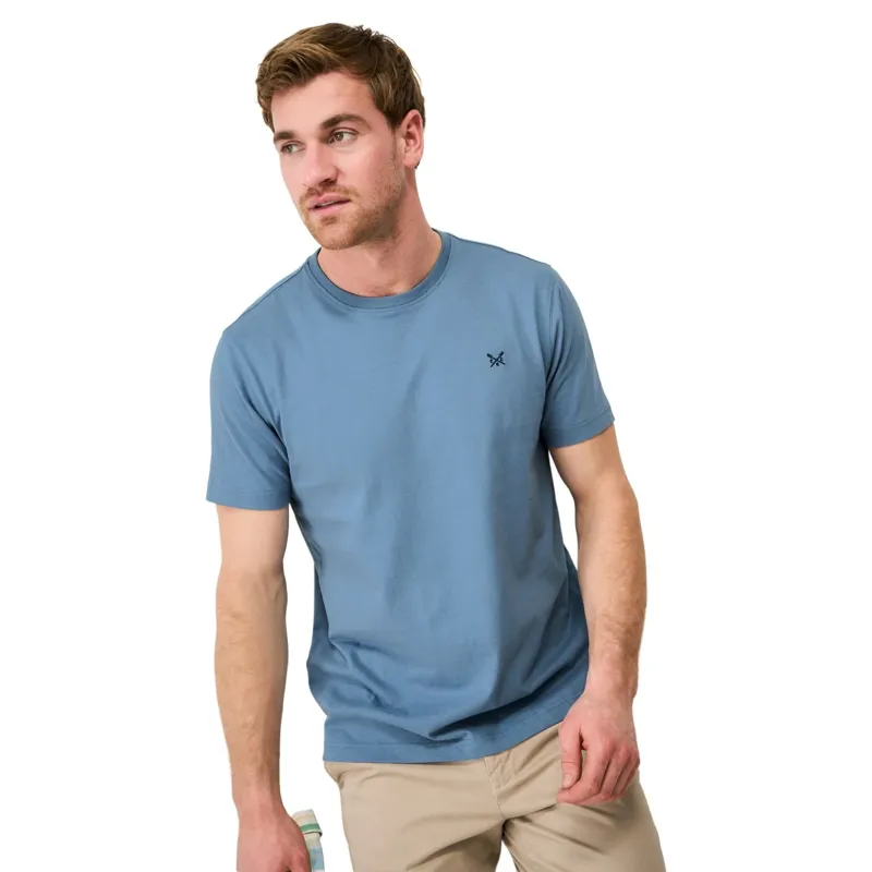 Crew Clothing Classic T-Shirt in Provincial Blue-1