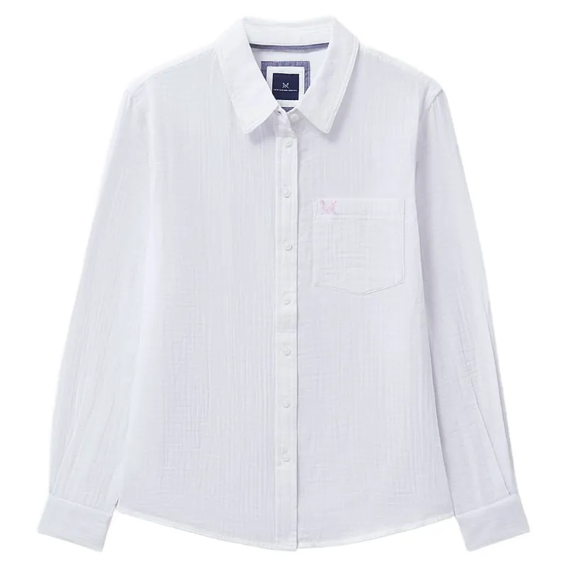 Crew Clothing Harlie Shirt in White