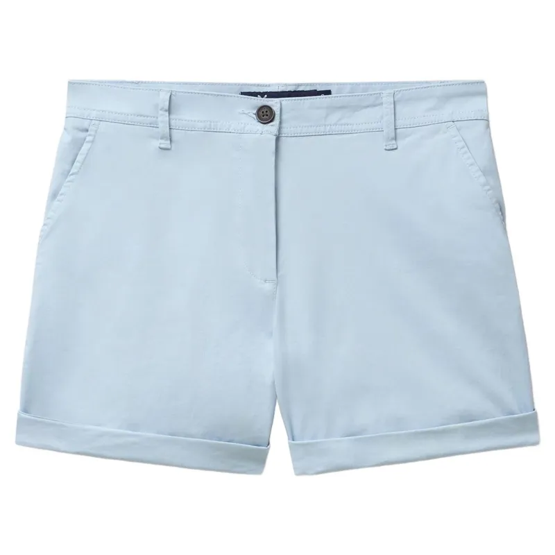 Crew Clothing Heritage Chino Shorts in Light Blue