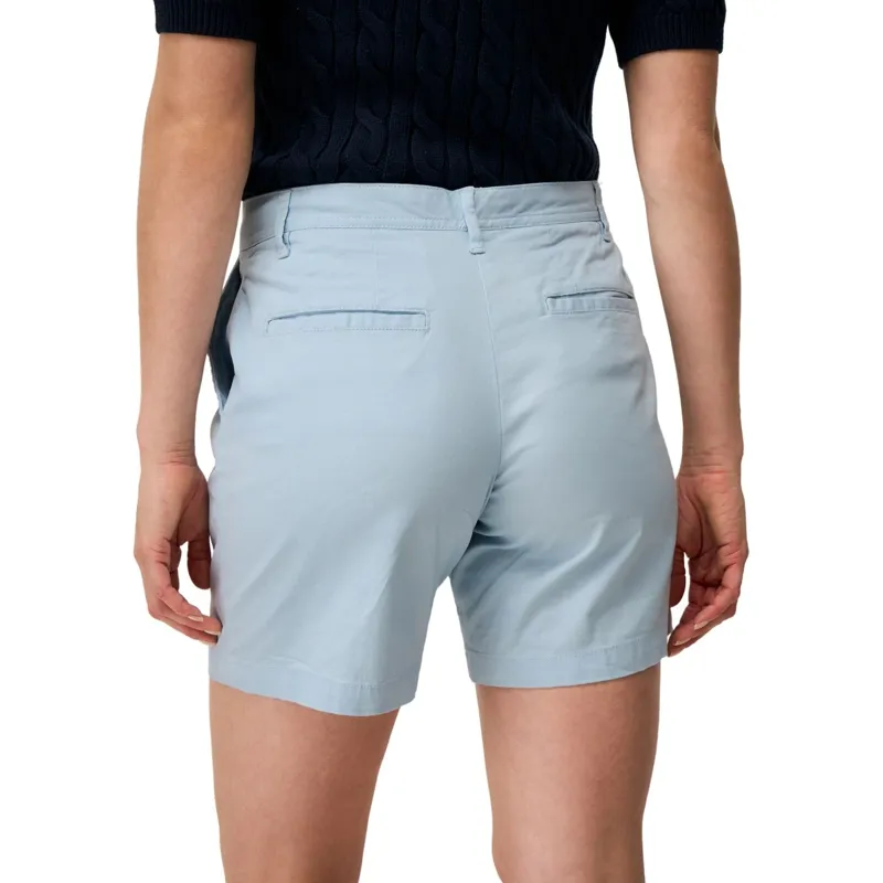 Crew Clothing Heritage Chino Shorts in Light Blue-2