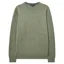 Crew Clothing Organic Cotton Crew Neck Jumper in Heritage Olive Marl