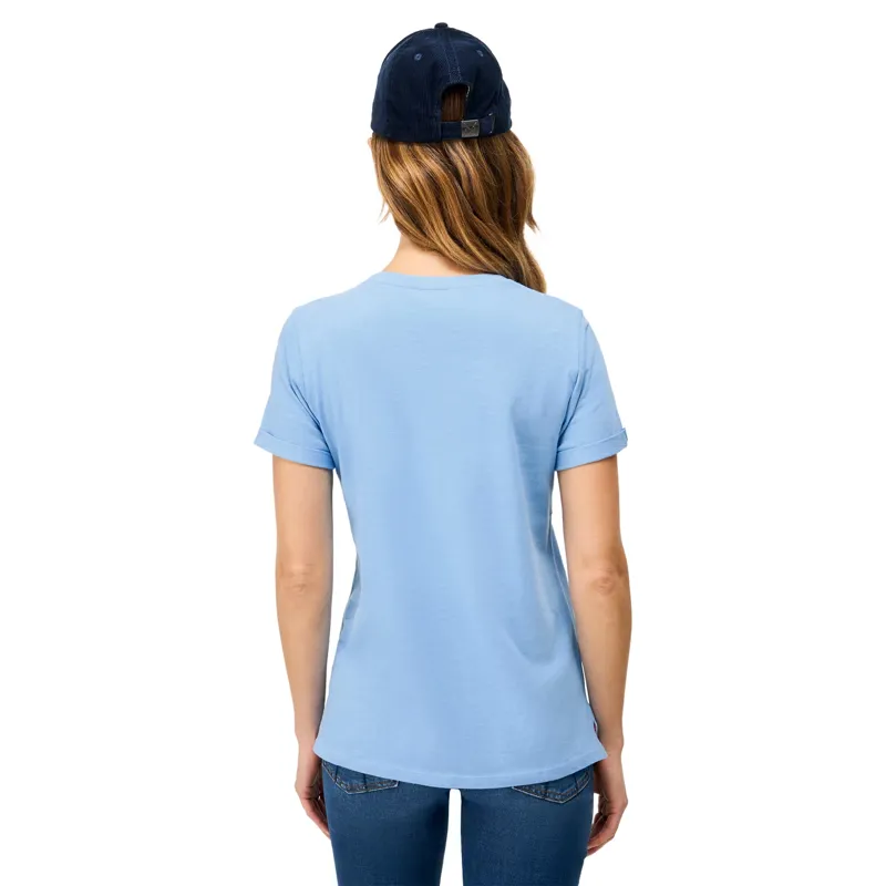 Crew Clothing Perfect Crew Slub Women's T-Shirt in Little Boy Blue-3