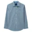 Crew Clothing Poplin Multi Check Classic Fit Shirt in Heritage White/Mallard Green/Bellweather Blue