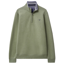 Crew Clothing Classic Half Zip Sweatshirt in Artichoke Marl 2025