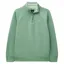 Crew Half Zip Sweat Sea Green