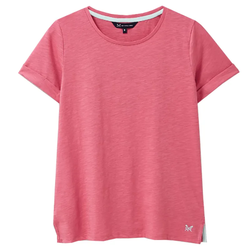 Crew Slub T-Shirt Rapture Rose