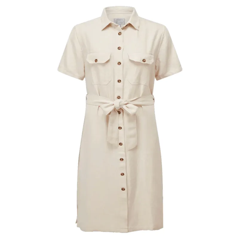 Schoffel Daisy Linen Dress Oat