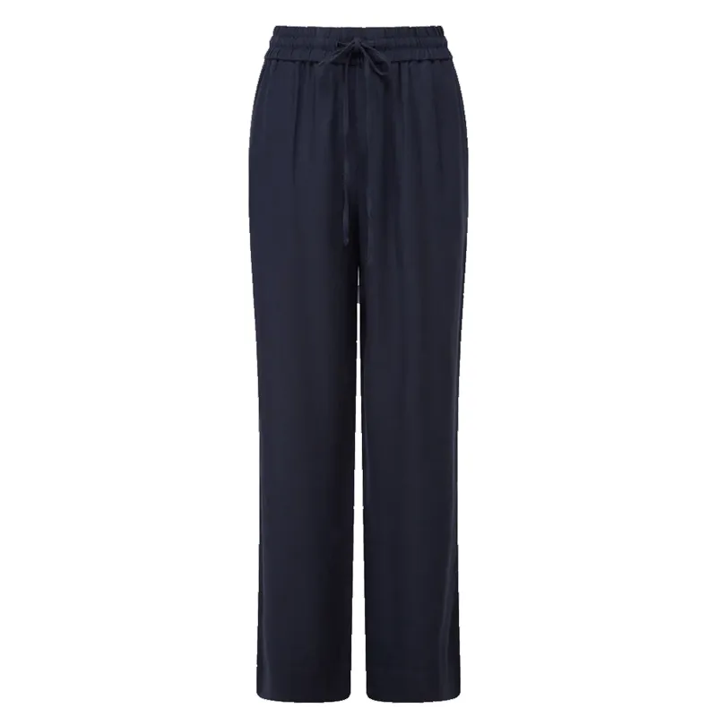 Schoffel Daphne Linen Trousers Navy