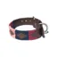 Pioneros Dog Collar Berry Navy Pink