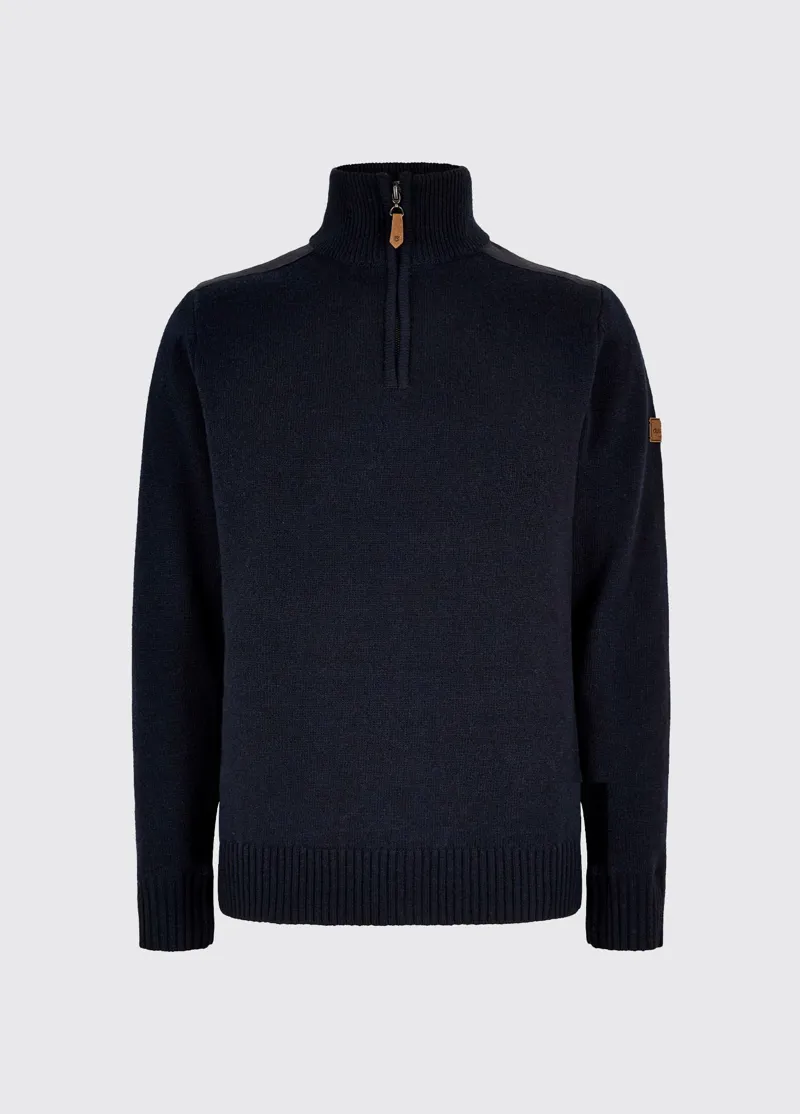 Dubarry Doherty Windproof Quarter Zip Navy-1