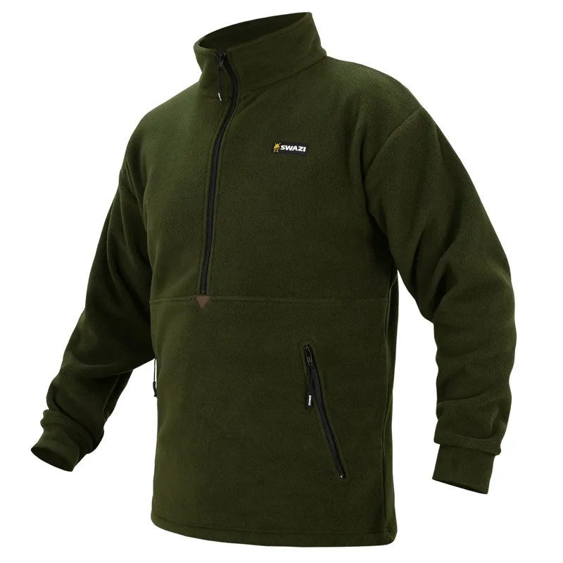 Swazi Doughroaster Fleece Jumper Olive