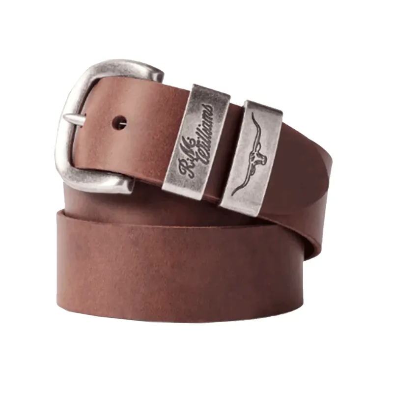 RM Williams Drover Belt Bark