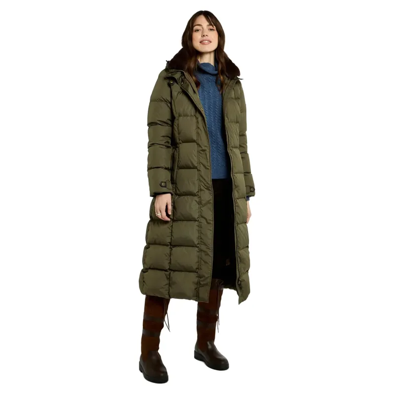 Dubarry Aldborough Down Coat Olive-6