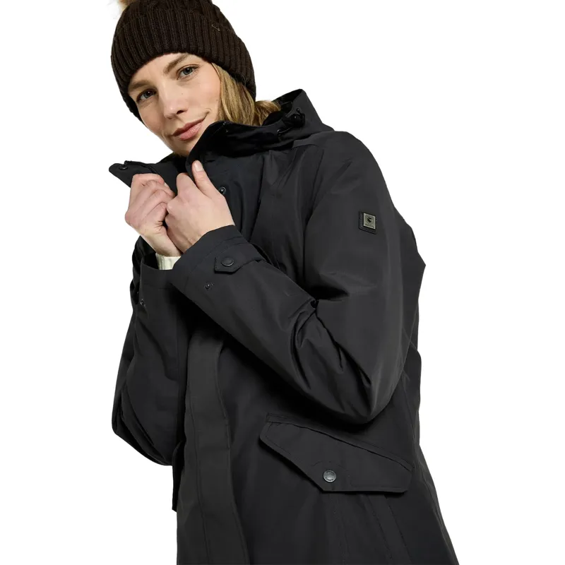 Dubarry Alderford Waterproof Coat Charcoal-1