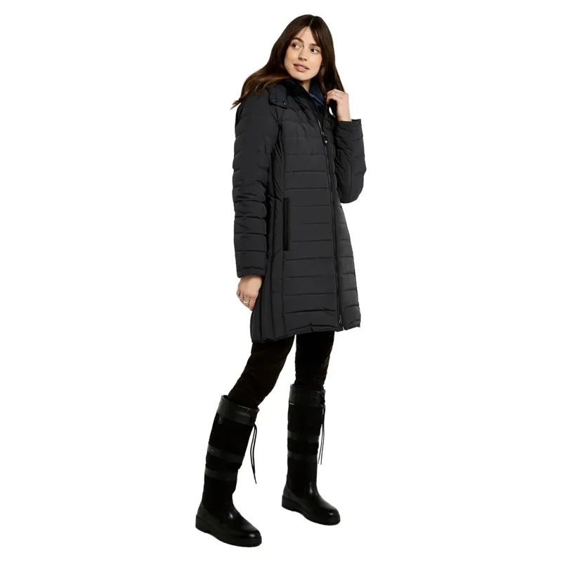 Dubarry Ballybrophy Quilted Jacket Charcoal-4