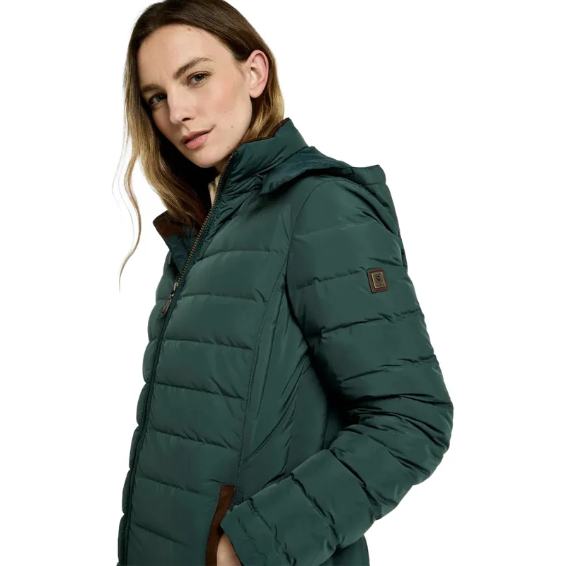 Dubarry Ballybrophy Quilted Jacket Winter Moss-1
