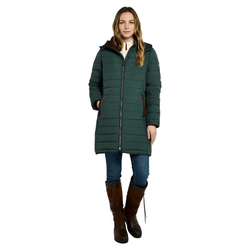 Dubarry Ballybrophy Quilted Jacket Winter Moss-4