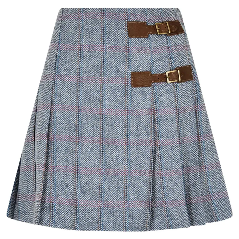 Dubarry Blossom Denim Haze Tweed Skirt-1