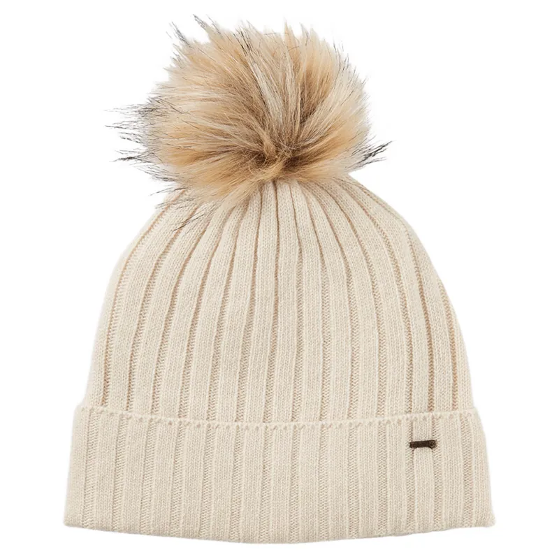 Dubarry Curlew Knitted Hat Chalk