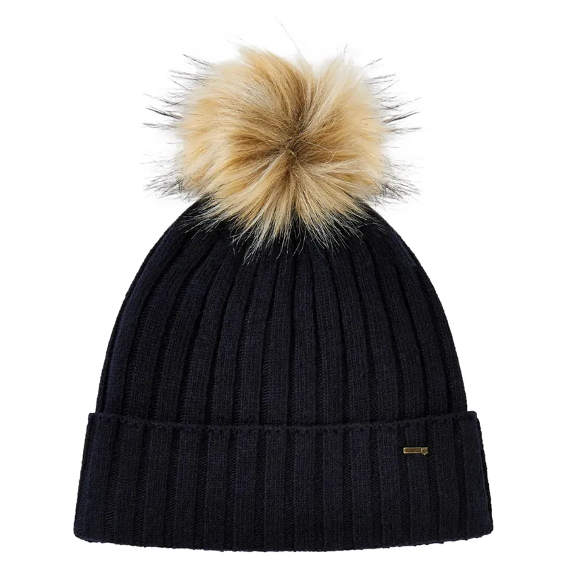 Dubarry Curlew Knitted Hat Navy