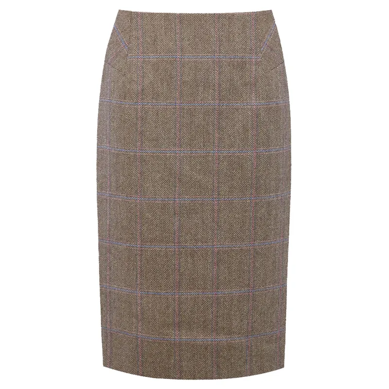 Dubarry Fern Tweed Skirt Woodrose