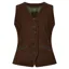 Dubarry Greville Ladies Tailored Waistcoat Walnut