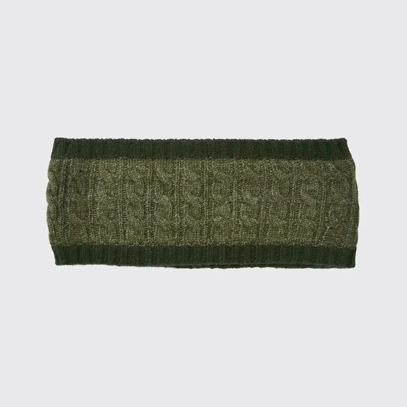 Dubarry Walton Knitted Headband Olive-2