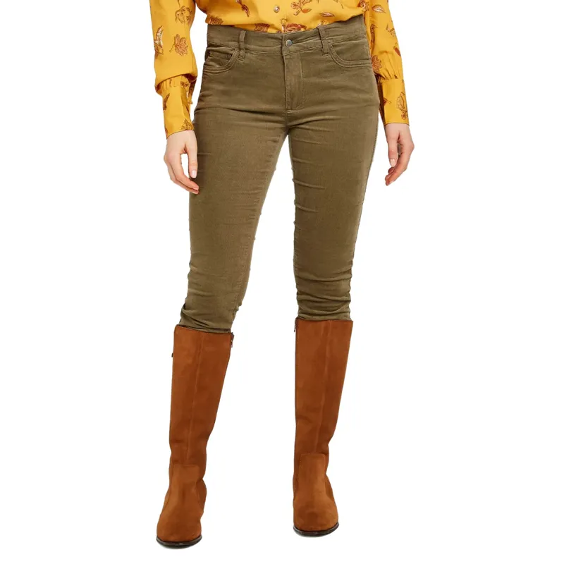 Dubarry Honeysuckle Jeans Dusky Green-2