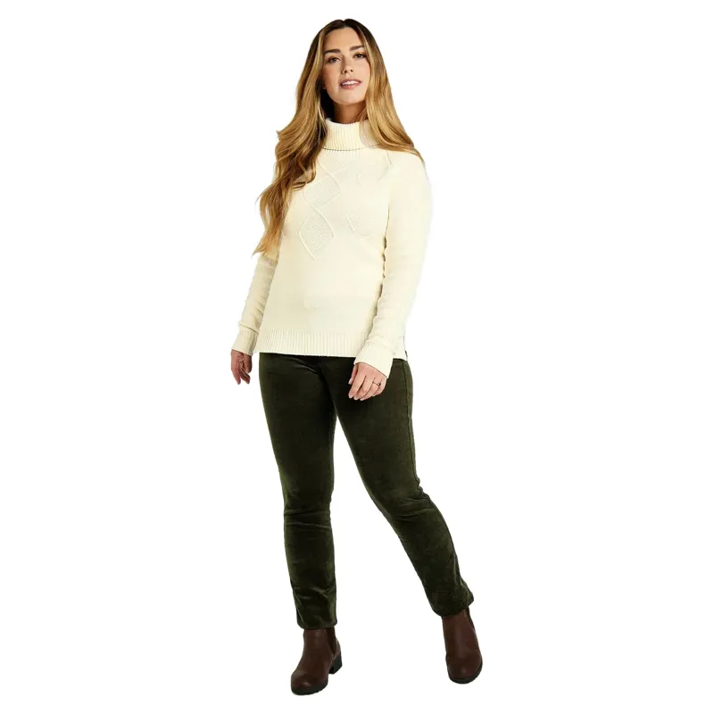 Dubarry Honeysuckle Jeans Olive-4