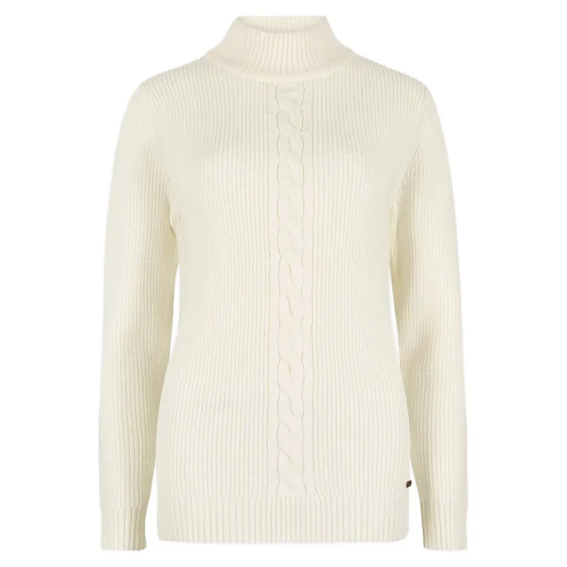 Dubarry Lennon Mock Neck Sweater Chalk