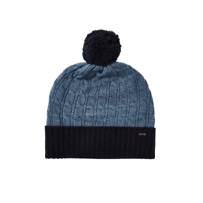 Dubarry Meehan Bobble Hat Navy