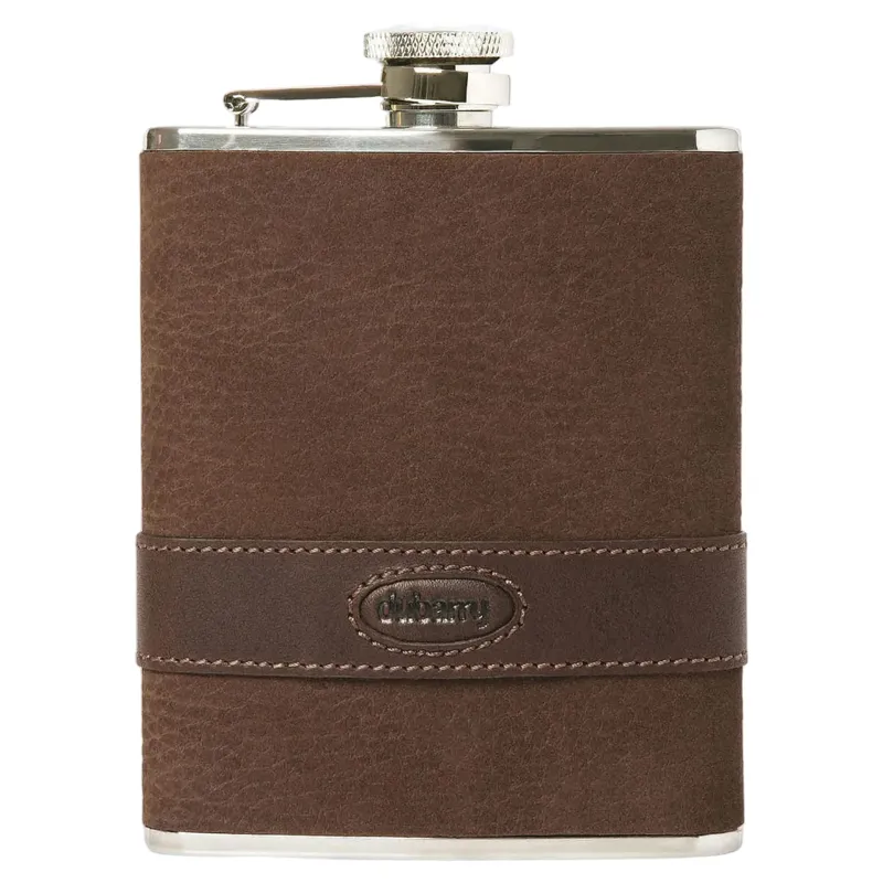 Dubarry Rugby Hip Flask Walnut