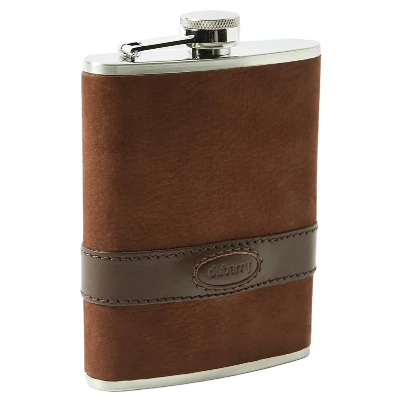 Dubarry Rugby Hip Flask Walnut-1