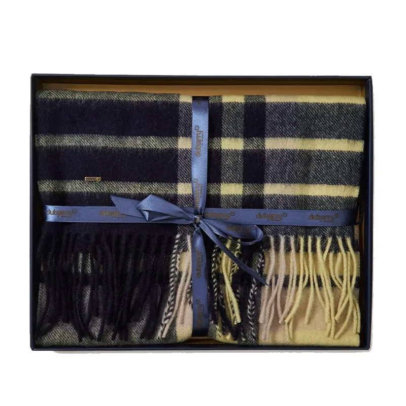 Dubarry Kildavin Wool Scarf Navy