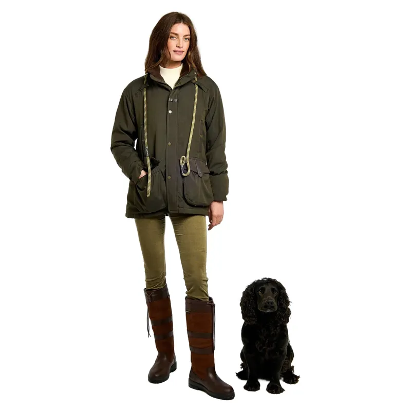 Dubarry Sherwood Waterproof Jacket Olive-2