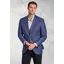 Brook Taverner Tailored Fit Eastwood Blue Pure Linen Jacket