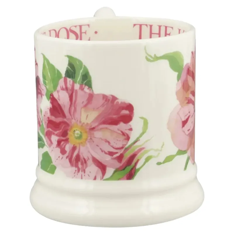 Emma Bridgewater David Austin The King's Rose 1/2 Pint Mug in Pink-3