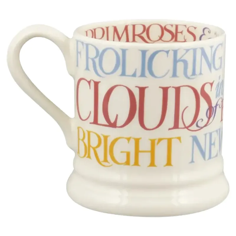 Emma Bridgewater Easter Toast Daffodils and Tulips 1/2 Pint Mug