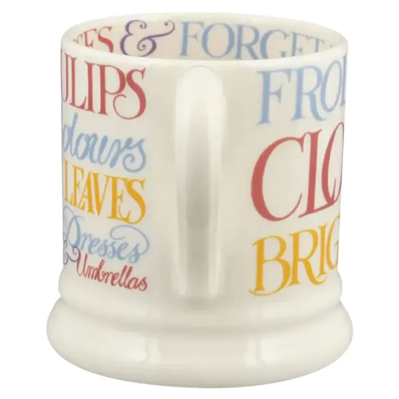 Emma Bridgewater Easter Toast Daffodils and Tulips 1/2 Pint Mug-2