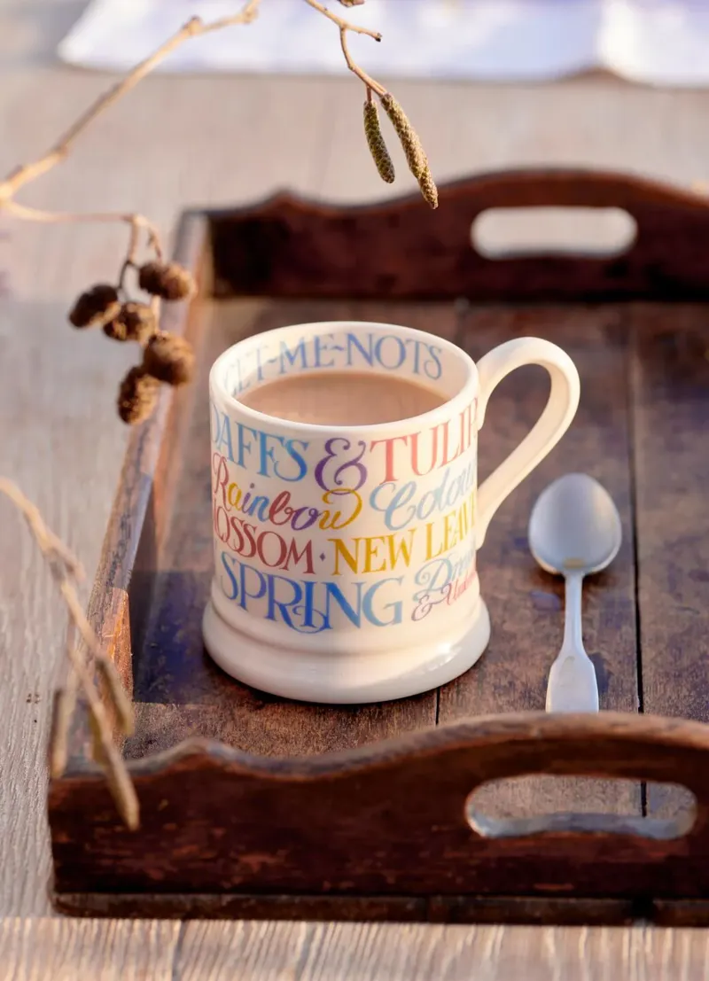 Emma Bridgewater Easter Toast Daffodils and Tulips 1/2 Pint Mug-5